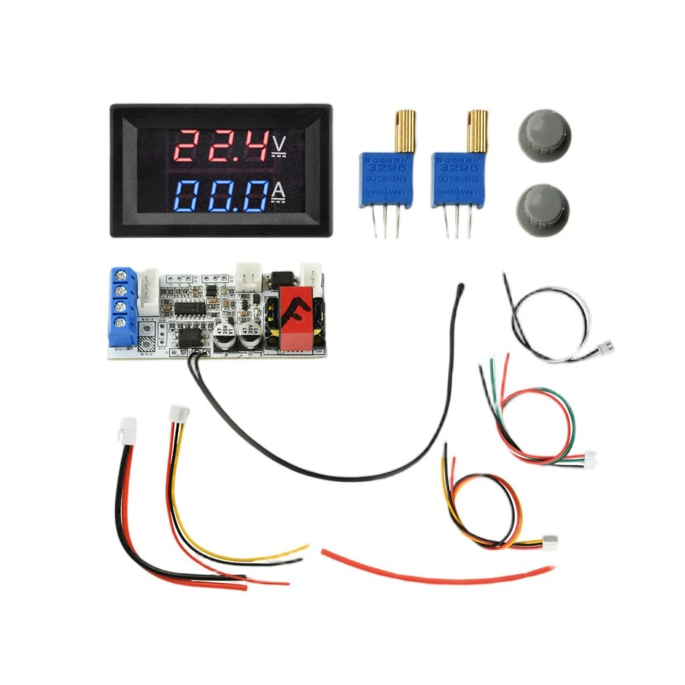 

0-100V 10A LED Digital Voltmeter Ammeter DIY Kit Temperature Control Protector Voltage Current Meter Module for Lithium Charger