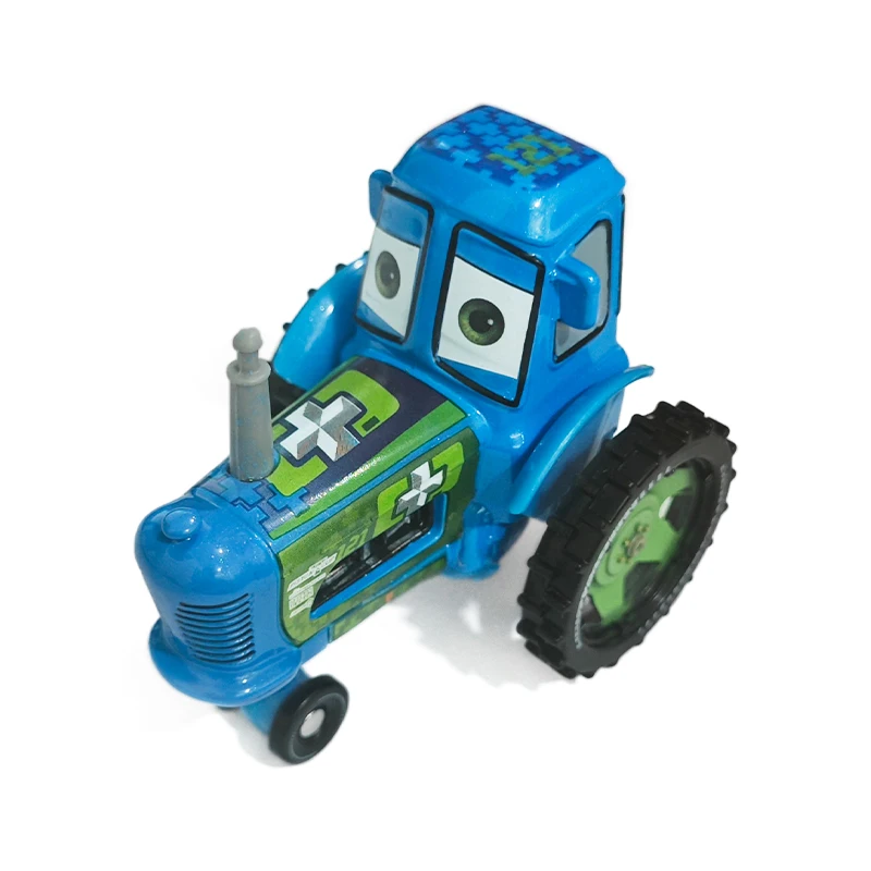 Disney Pixar Cars 1:55 Modeling Metal Children Toys Car Chewall Calf Tractor Alloy Racing Model Collectibles Kids Birthday Gifts
