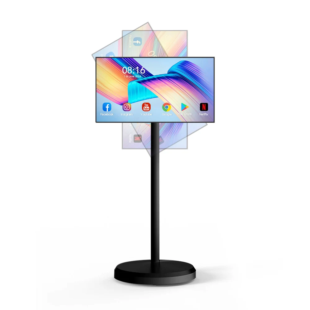 

21.5 Inch In-Cell Touch Interactive Smart TV With 1920*1080 IPS Touch Screen Build in Battery Digital Signage Displays