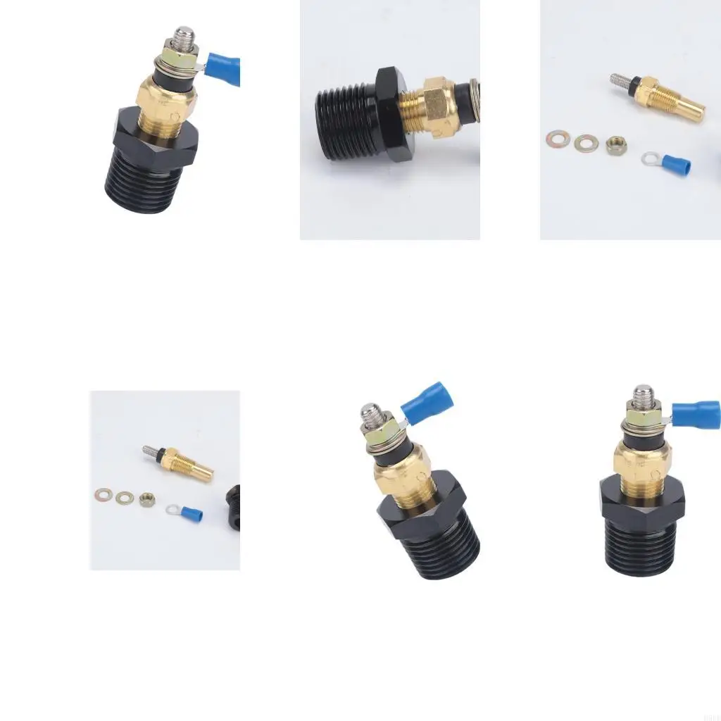 K24 Coolant Temperature and Aluminum Adapter 3/8NPT for Engine Conversions, Designed for Installation H9EE