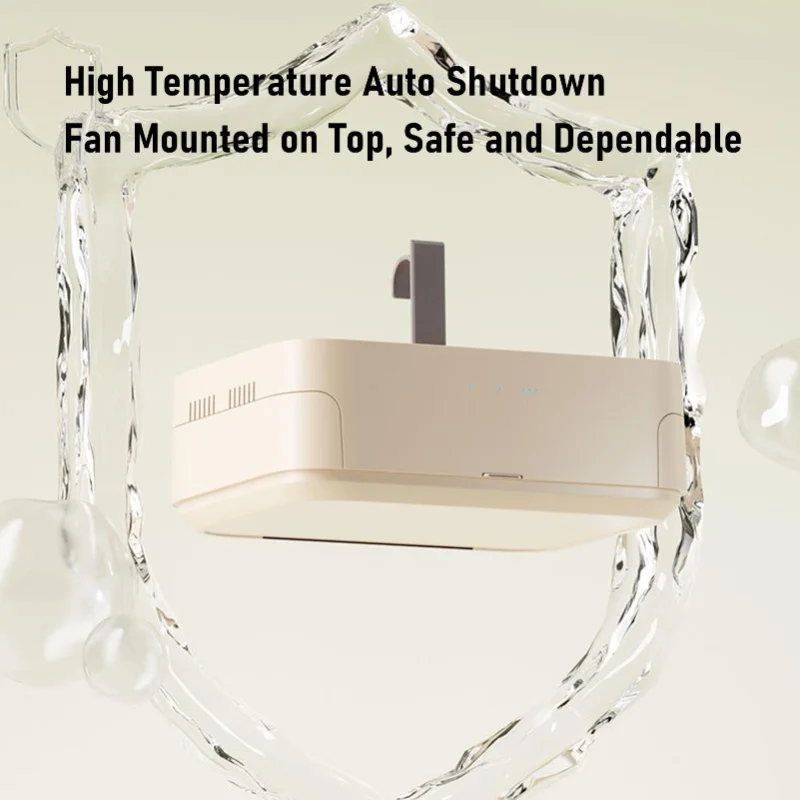 Portable Foldable Electric Clothes Dryer Compact Travel RV Apartment Laundry Machine Remote Control