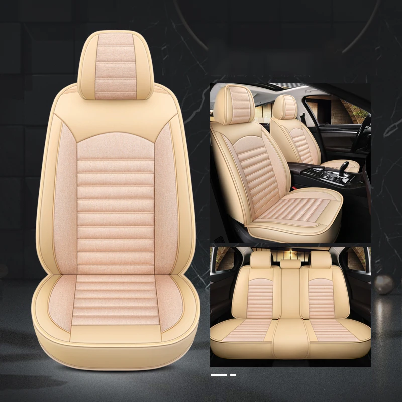 BHUAN Car Seat Cover Leather For DS DS-6 DS-5 DS-5LS DS7 DS3 Car Styling Auto Accessories