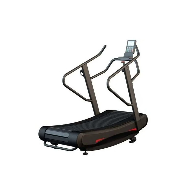 Factory Direct Commercial Curved Electric Treadmill Self-Powered with Gym Running Machine