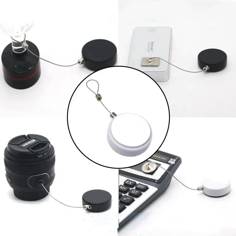 

20 штук выдвижных противоугонных тросиков-фиксаторов для демонстрации и продажи товаров на прилавке