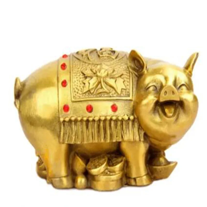 

Pure copper pig portraits, copper porridge, pig money, pig, flourishing seed, multi Fu, home furnishing Fengshui