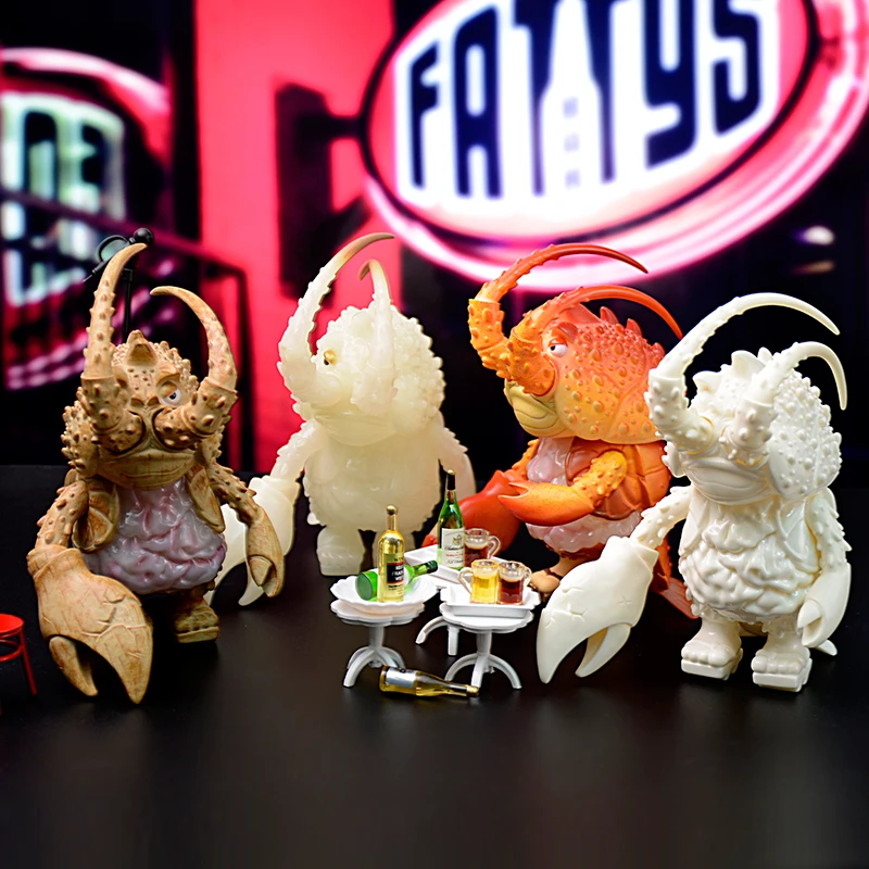 

Bean Boss Original Color Lobster Senpai — фигурка крабового когтя водной серии с функцией свечения в темноте