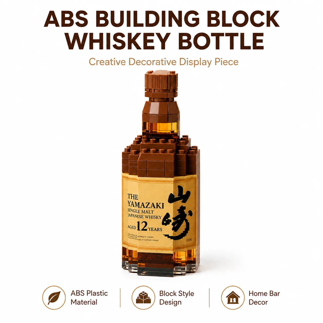 Mini Building Blocks Whiskey B - Interior Design Japan ulasan dan harga