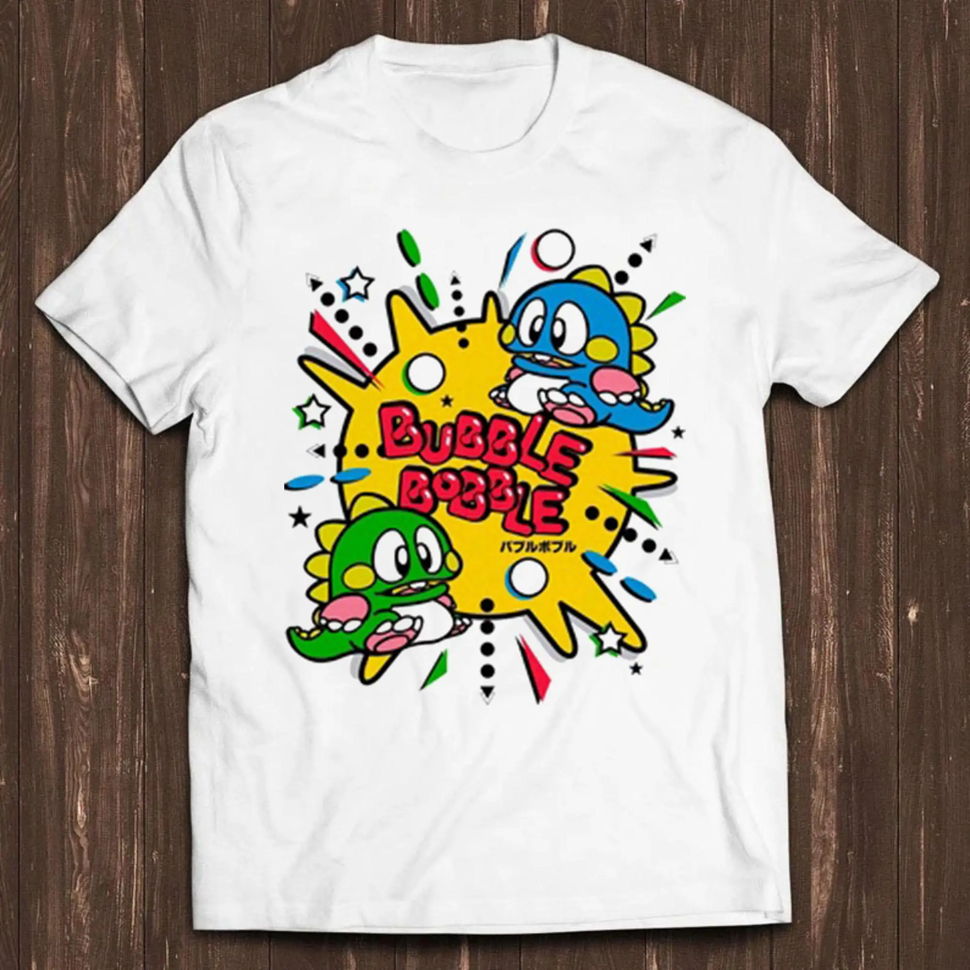 Camiseta con pompón de burbujas para hombre y mujer, camiseta divertida de Gaming de los años 80, juego de Nerd, regalo genial, camiseta holgada y transpirable de verano