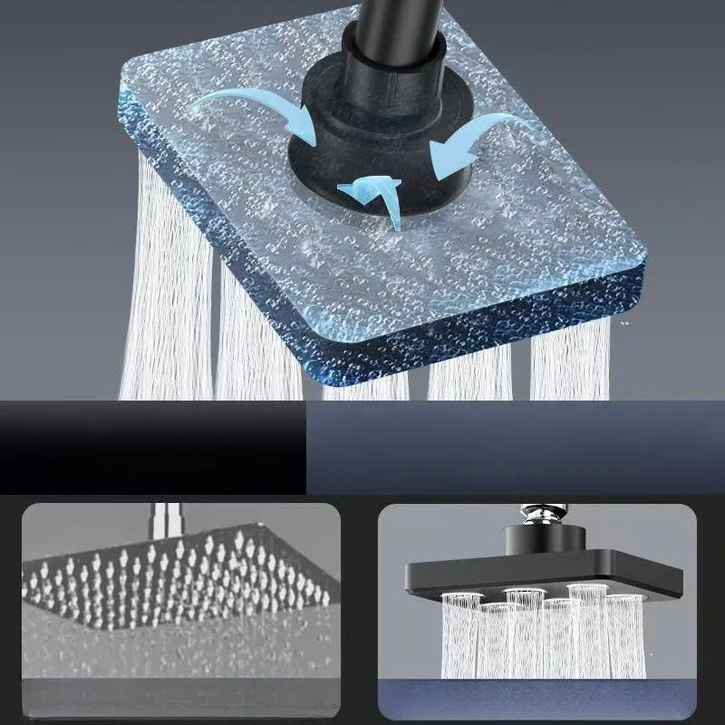 Hogedruk regendouchekop Magische waterstroom Regendouche Mini Top Spray Waterbesparende douche Badkameraccessoires