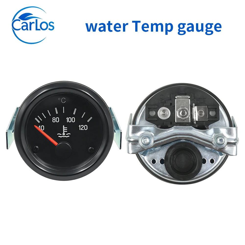 water temperature gauge 12V 24V 40-120 ° diesel generator set accessories