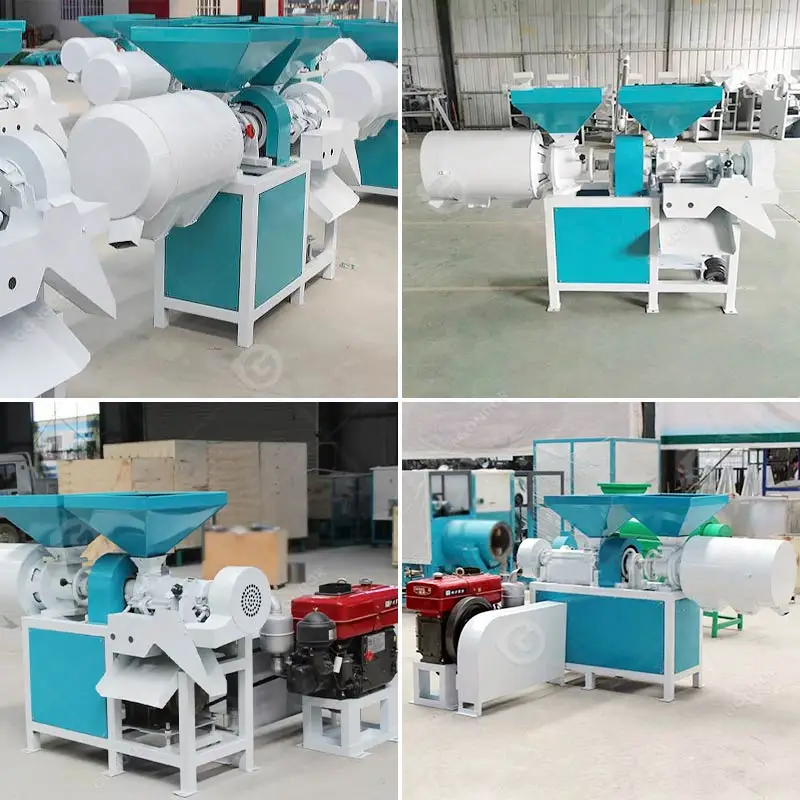 Meelmolenproces Cornmeal Germ Verwijder maïsschil en maïsmolen freesmachine te koop Ghana met prijs