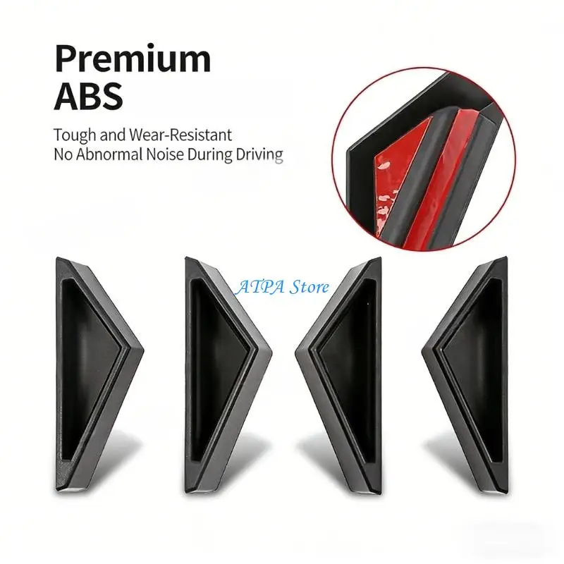 

U13C Ergonomic Vehicle Door Handles Designed for Easy Installation and Look Change 4p