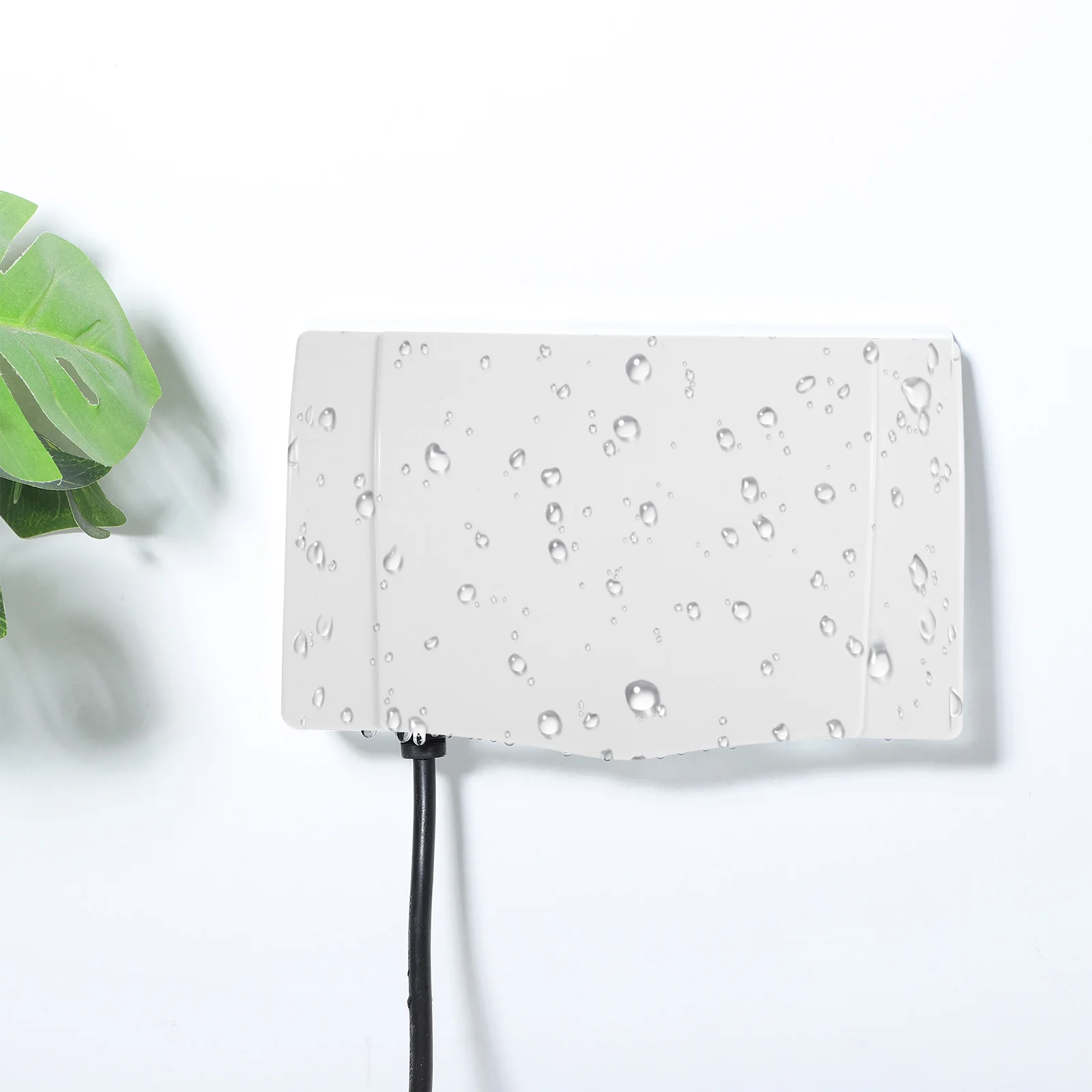 

Dual Slot Waterproof Outlet Cover for Home and Outdoor Use Easy Install Receptacle Protector Weatherproof Electrical Box Cover