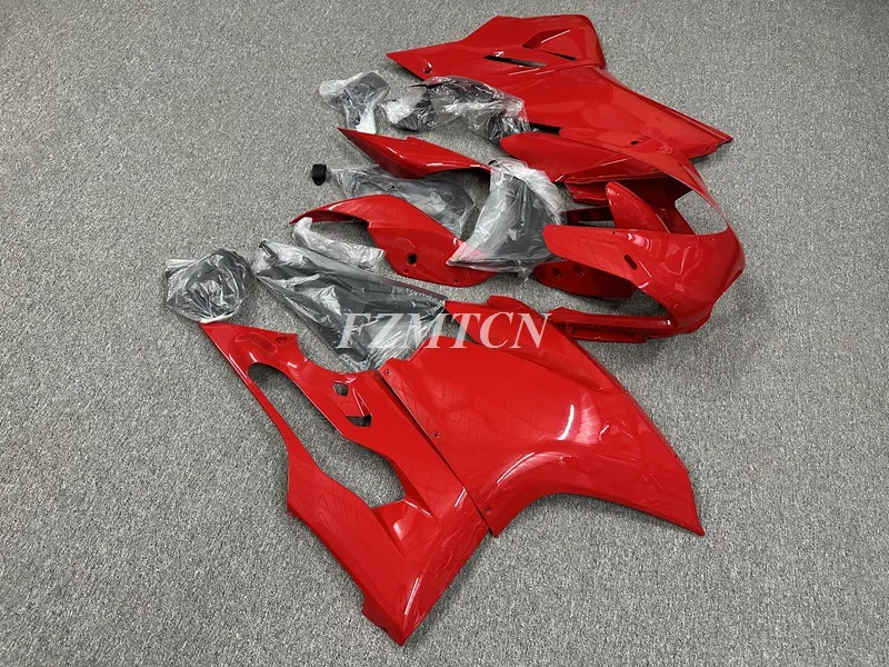 4Gifts New ABS Whole Fairings Kit Fit For DUCATI PANIGALE 959 1299 2015 2016 2017 2018 15 16 17 18 Bodywork Set Custom Full Red