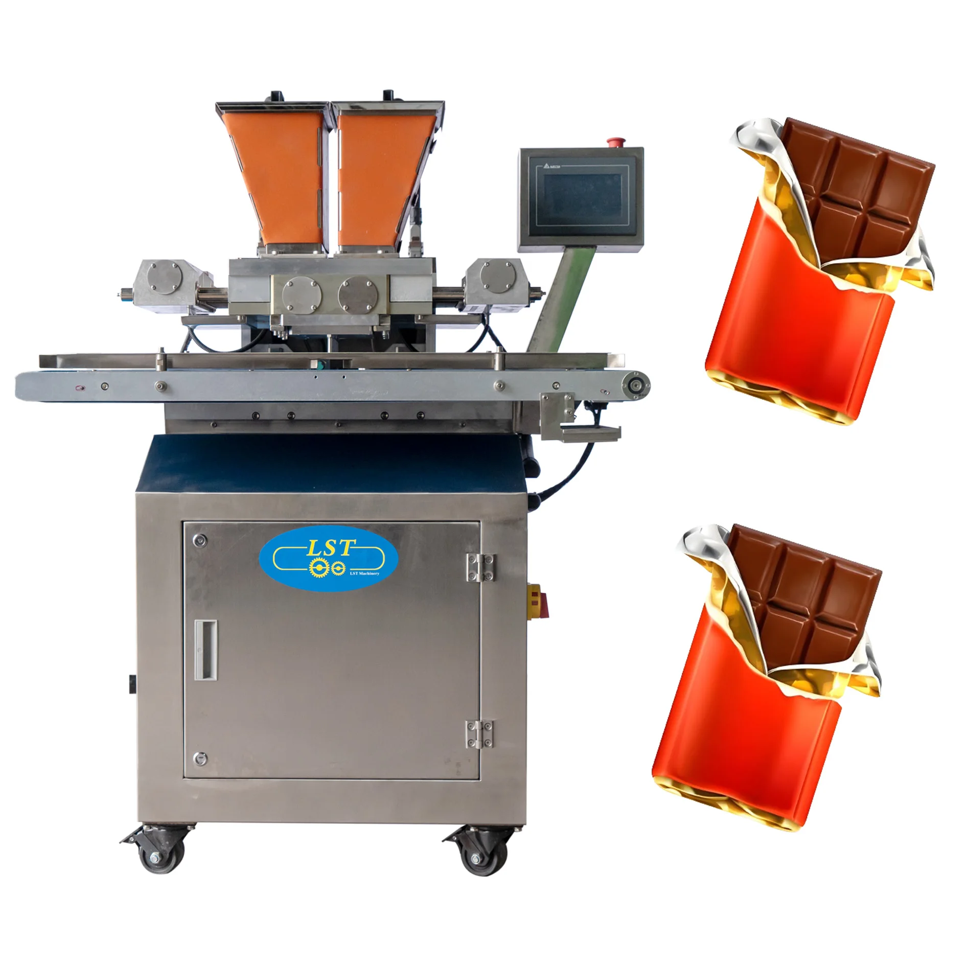 Chocolate Machine Automatic Candy and Chocolate Pouring Machine Chocolate Making Machine