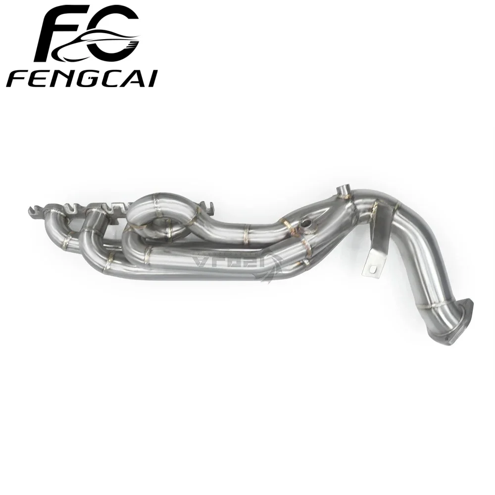 

Suitable for 2009-2015 Audi S5 4.2L high flow exhaust manifold stainless steel exhaust downpipe exhaust system modification