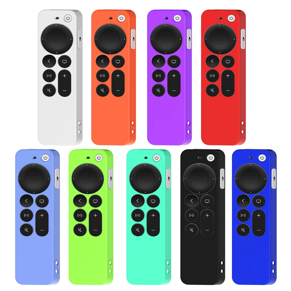 Protective Case for Apple TV 4K Portable Silicone Remote Control Cover Anti-Fall view 2