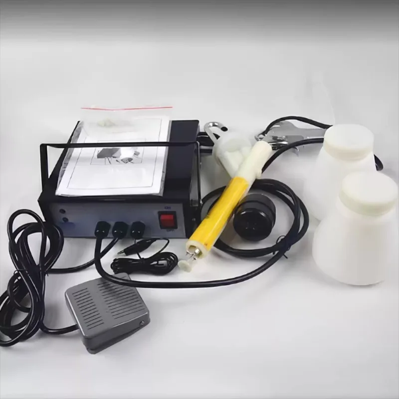 PC03 Electrostatic Powder Coating Machine Portable 5 Speed Adjustable Small Sprayer Equipment Dual Voltage 110V 220V