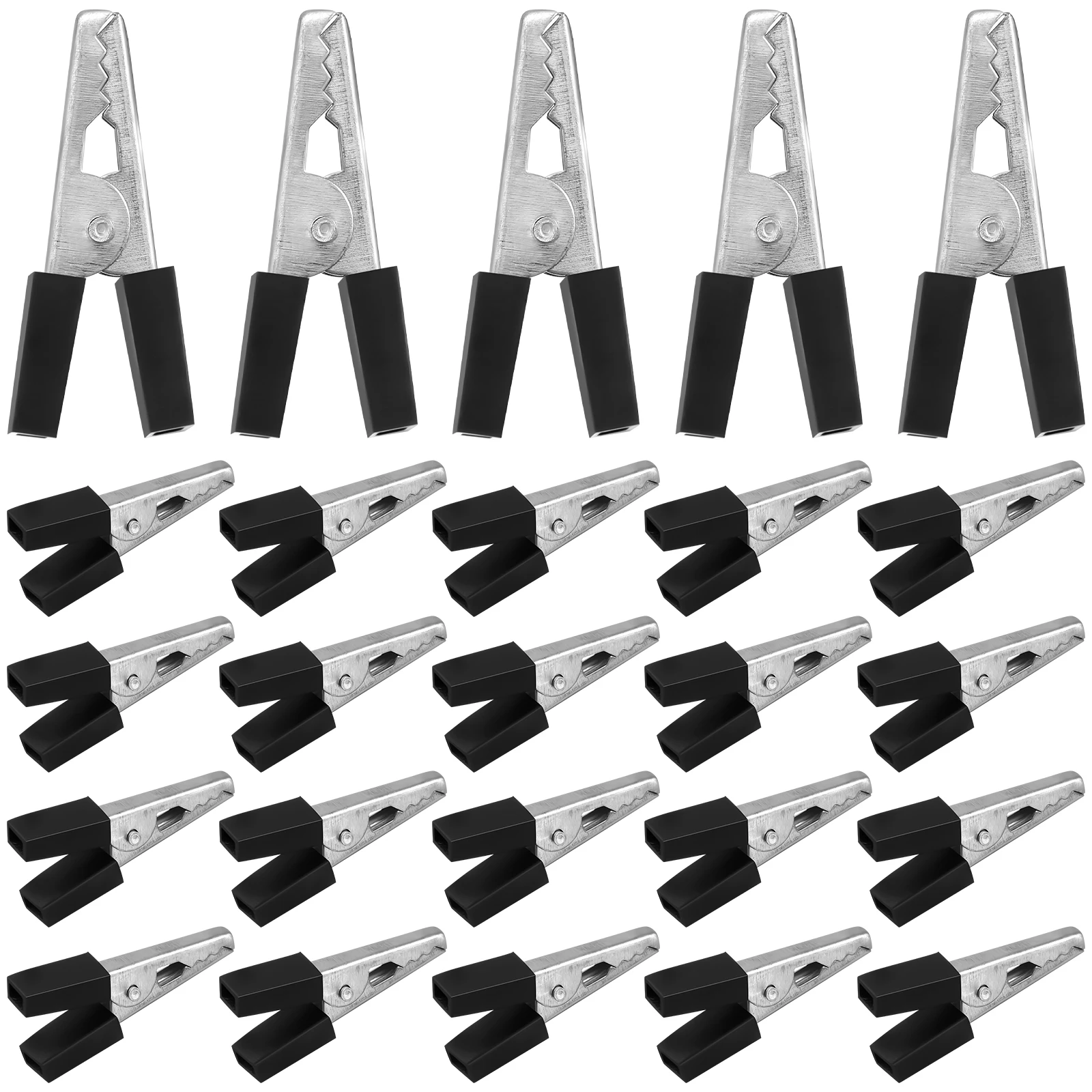 

20 Pcs Bird Cage Clips Parrot Safety Door Locks for Pet Cage Accessories Rust Proof Metal Clamps Lightweight Compact Design