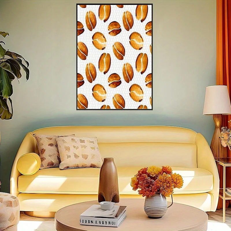 종이 퍼즐, 커피콩 디자인의 DIY 퍼즐, 성인 퍼즐, 가정 레저, 사무실 모임, 크리스마스 퍼즐에 적합