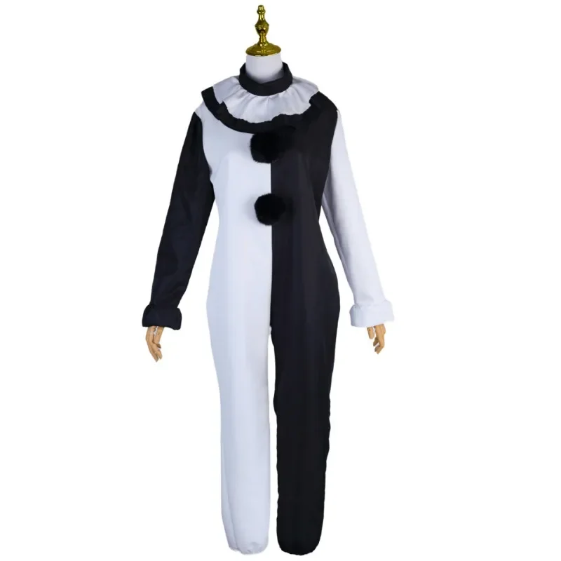 Terrifier Art Clown Joker Cosplay Costume pour hommes et femmes, combinaison, Play Dam fur s Up, robe d'horreur trempée, Halloween Carnaval Party