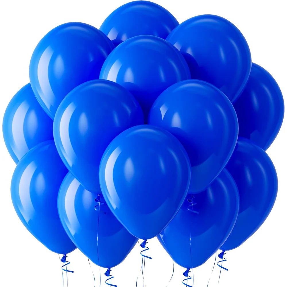 5-100 قطعة/الحزمة 12 بوصة الأزرق الداكن اللاتكس بالون الزفاف حفلة عيد ميلاد المشاركة الذكرى النشاط زينة لوازم المفضلة