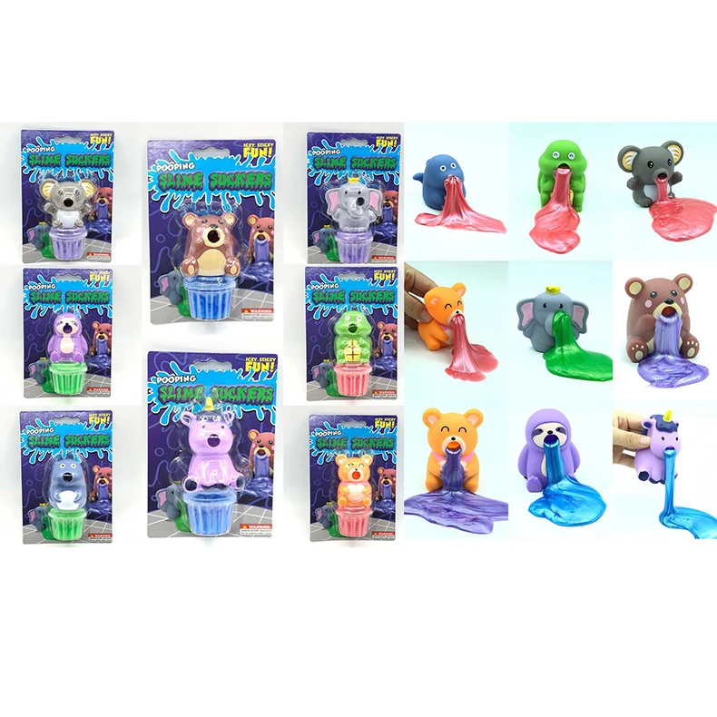 

Игрушки-непоседы, забавные мультяшные животные, желтк, мягкая игрушка, сжимаемый шарик, блювота, таможенная игрушка, креативные липкие игрушки для снятия стресса для детей