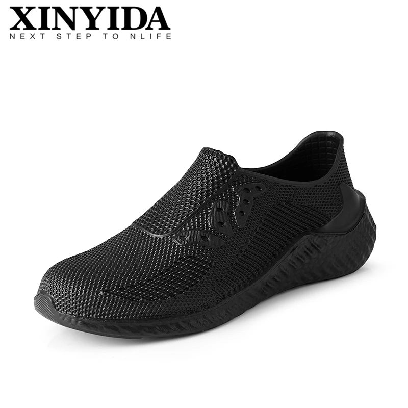 2022 NEW Men\'s Rain Shoes Non-slip Waterproof Oil-Proof Kitchen Chef Shoes Slip On Resistant Work Shoes Or Wet Shoes Size 39-44