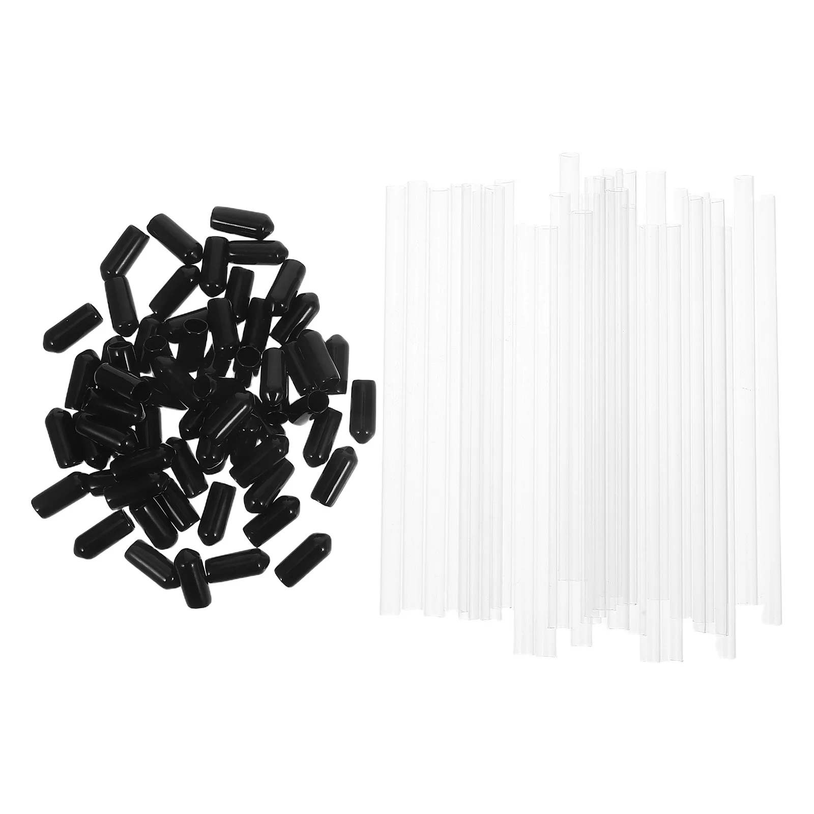 

30Pcs Clear Bead Storage Tube Acrylic Incense Holders Versatile Use for Home Office Relaxation Tube Storage Aroma Bead Holder