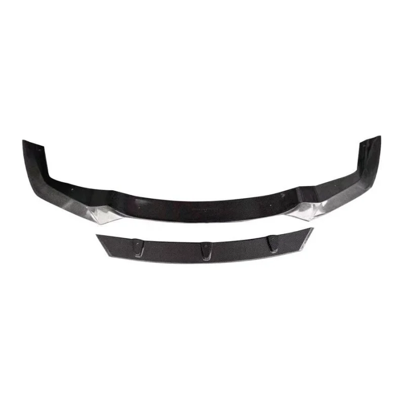 

Suitable for BMW M2 F87 Carbon Fiber V Style Bumper Lip Splitter Front Chin 2016-2020