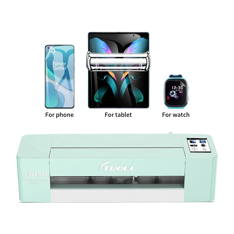 TuoLi Smart Automatic Digital 9H Screen Protector Cutter Machine Small Mini Hydrogel Films Ploter Cutting Machine