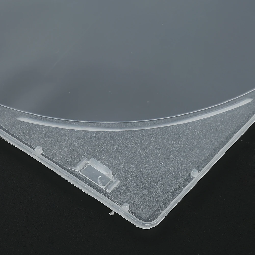 5/10pc Standard Clear CD Jewel Case Plastic Dust Protection Case Single Pack Anti-scratch Translucency CD Case With Clear Tray