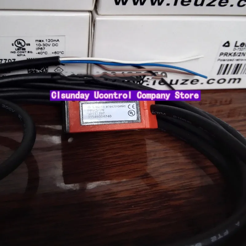 New original PRK 5/2N mirror reflected photoelectric switch