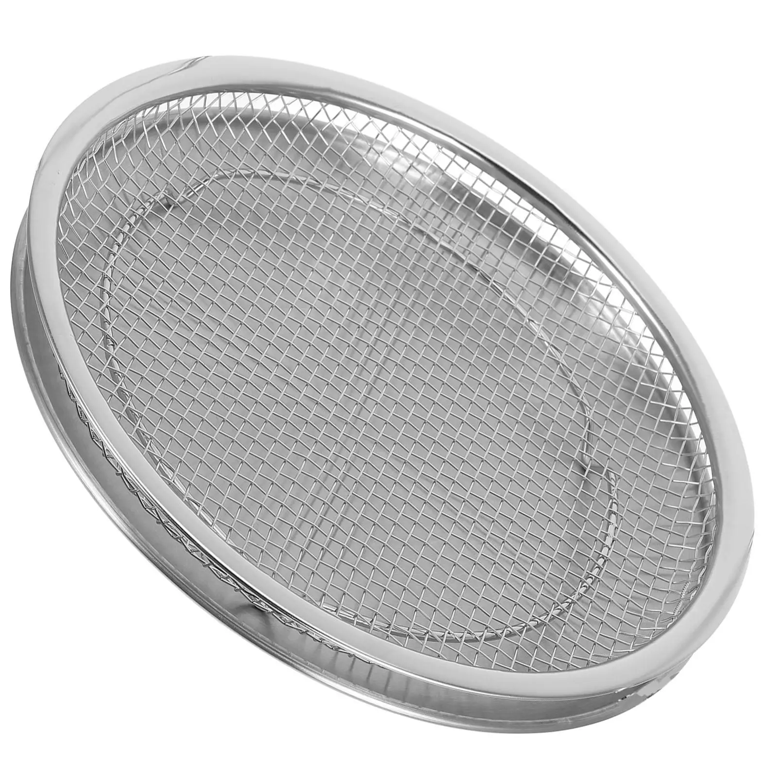 

Stainless Steel Drain Pan Vegetable Oil Filter Frying Rack over Sink Strainer Kitchen