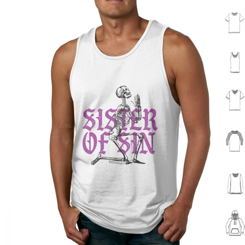 Camisetas sin mangas Sister Of Sin, camisetas sin mangas Ghost Bc, Ghost Papa Emeritus, Ghost Band, Cardinal Copia, The Band Ghost, música metal