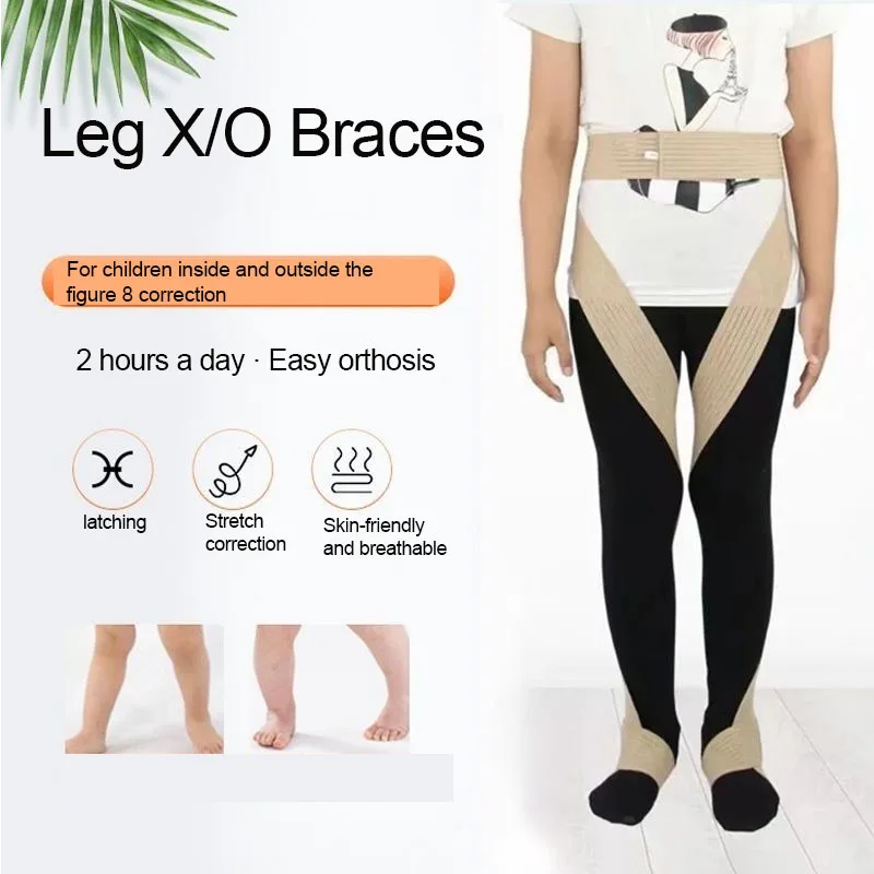 Adjustable Kids O/X Type Leg Correction Band Belt Bowed Legs Knee Valgum Straightening Legs Posture Corrector