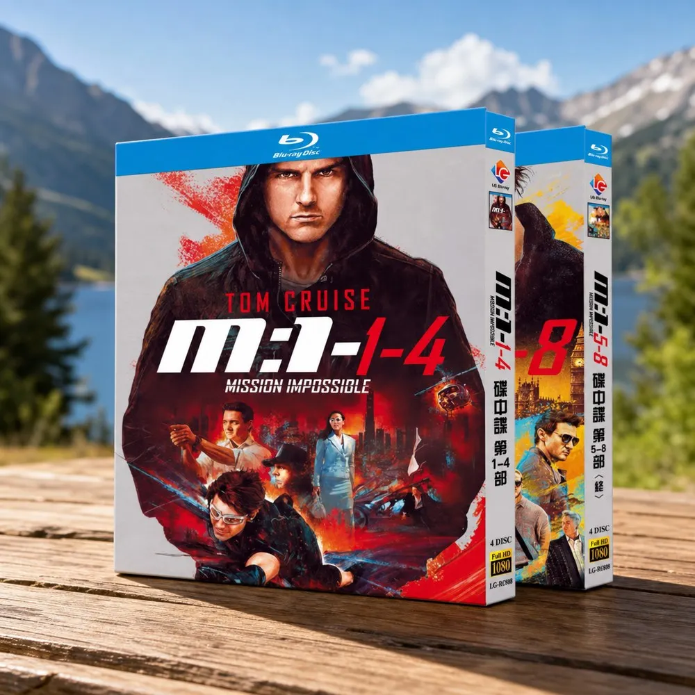 Mission Impossible Seasons 1-8 Plus Bonus Features Blu-ray Box Set with Mandarin English Japanese