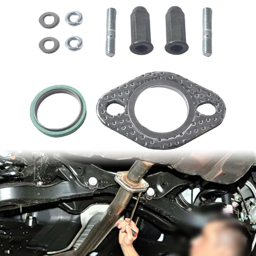 

50-150CC Engine Exhaust Pipe Screw Kit Exhaust Pipe Rust Nut Gasket For GY6 Motorcycle Scooter Engine Pipe Replacement Parts