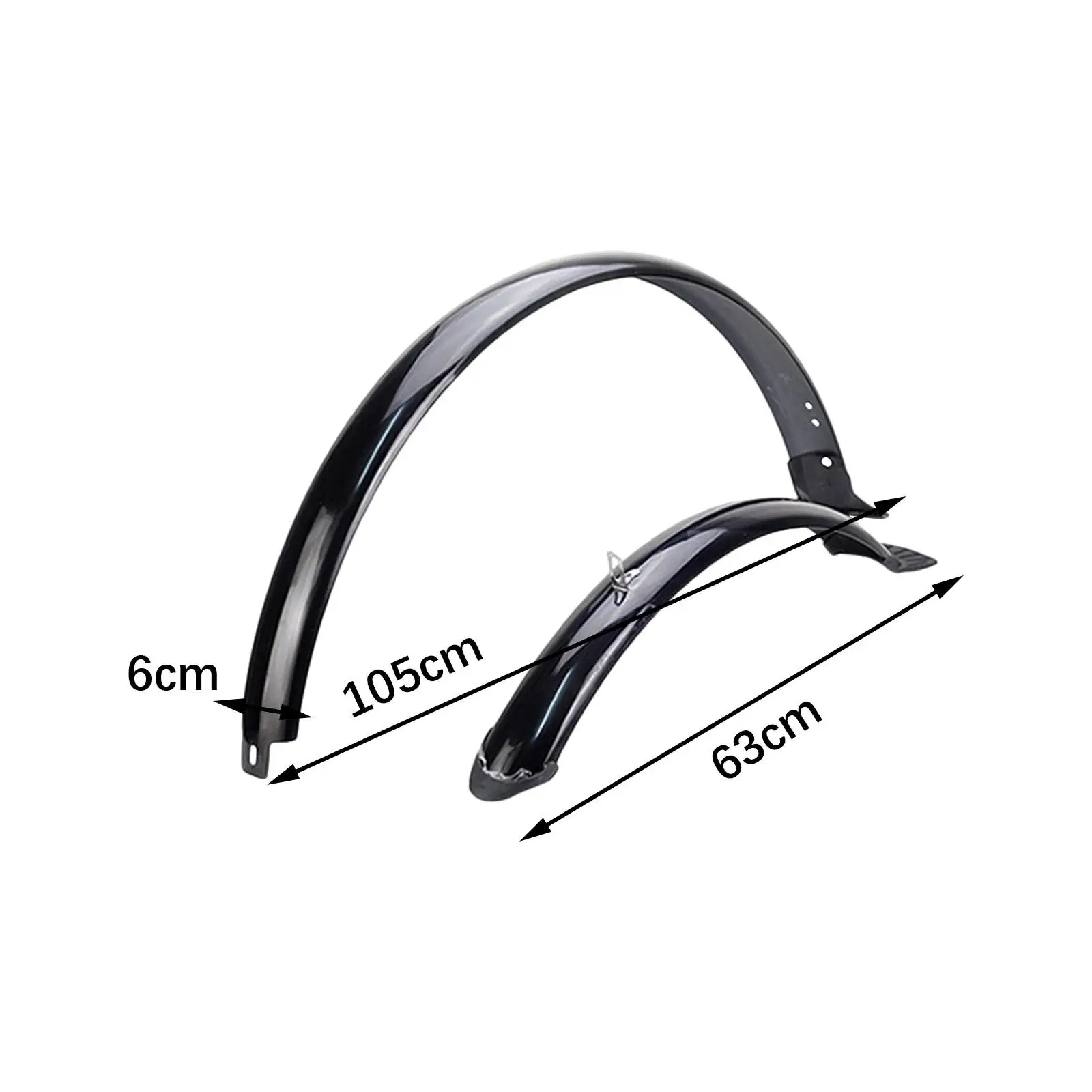 Bike Front Rear Fenders 26 inch Wheel Protector Sturdy Bike Mudguards for Road Bikes Riding Bicycling Accessories Outdoor