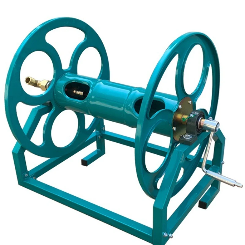Rolka do rur rolniczych, stojak na rury o dużym przepływie, rolka do nawlekania wody o średnicy 1 cal, rolka do przechowywania wody, rolka do nawlekania, rolka do dozowania dronów, rolka do zbierania.