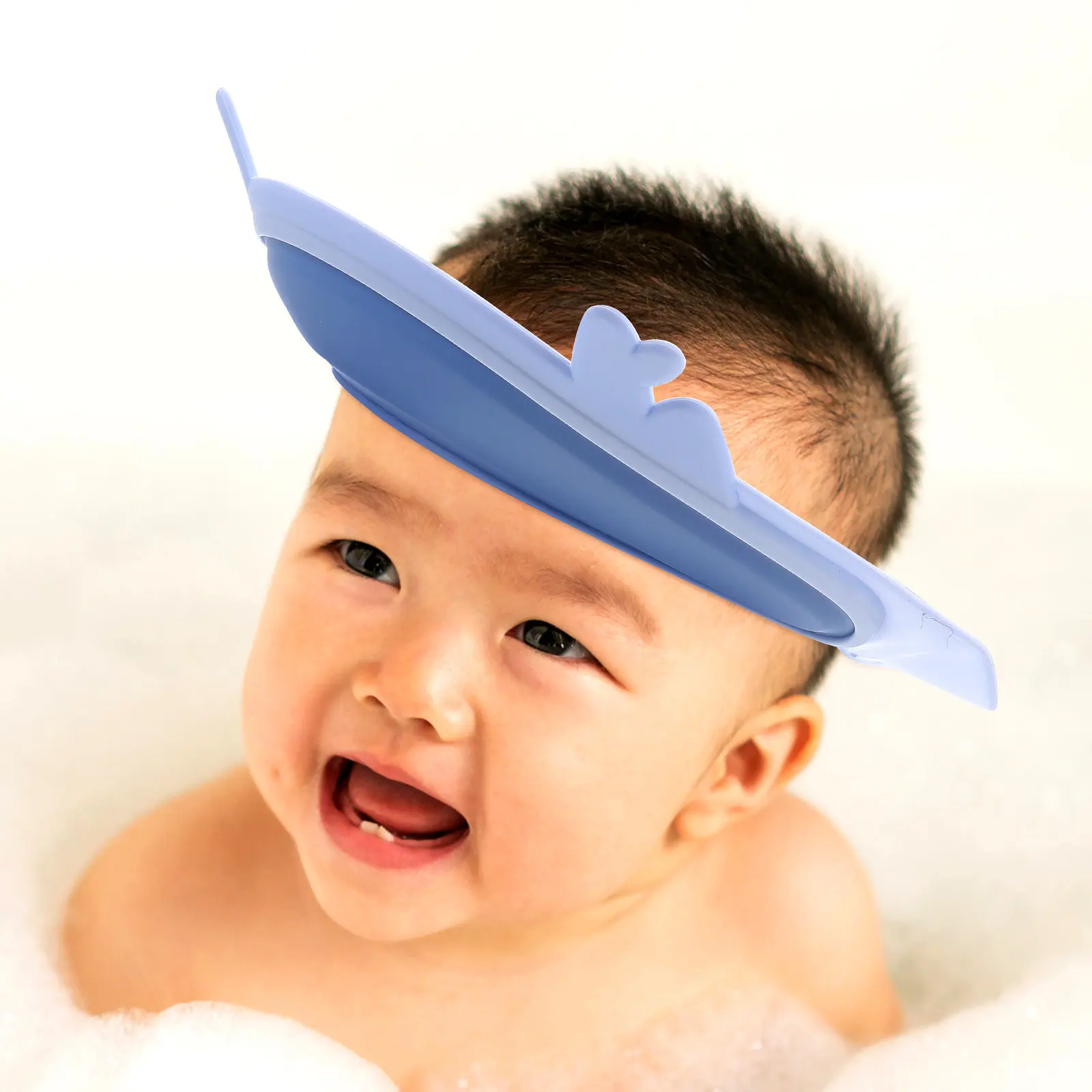 

Infant Shower Hat Toddler Bath Visor Waterproof Hair Washing Hat for Kids Lightweight Comfortable Design Baby Shower Cap Bath