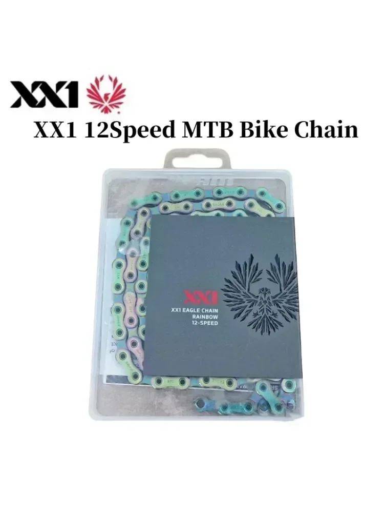 AliExpress NONE EAGLE GX XX1 12 Speed Chain for MTB Mountain Bike 12V 126L Bicycle Chain Crankset Chain Power Lock Link Original Bicycle Parts