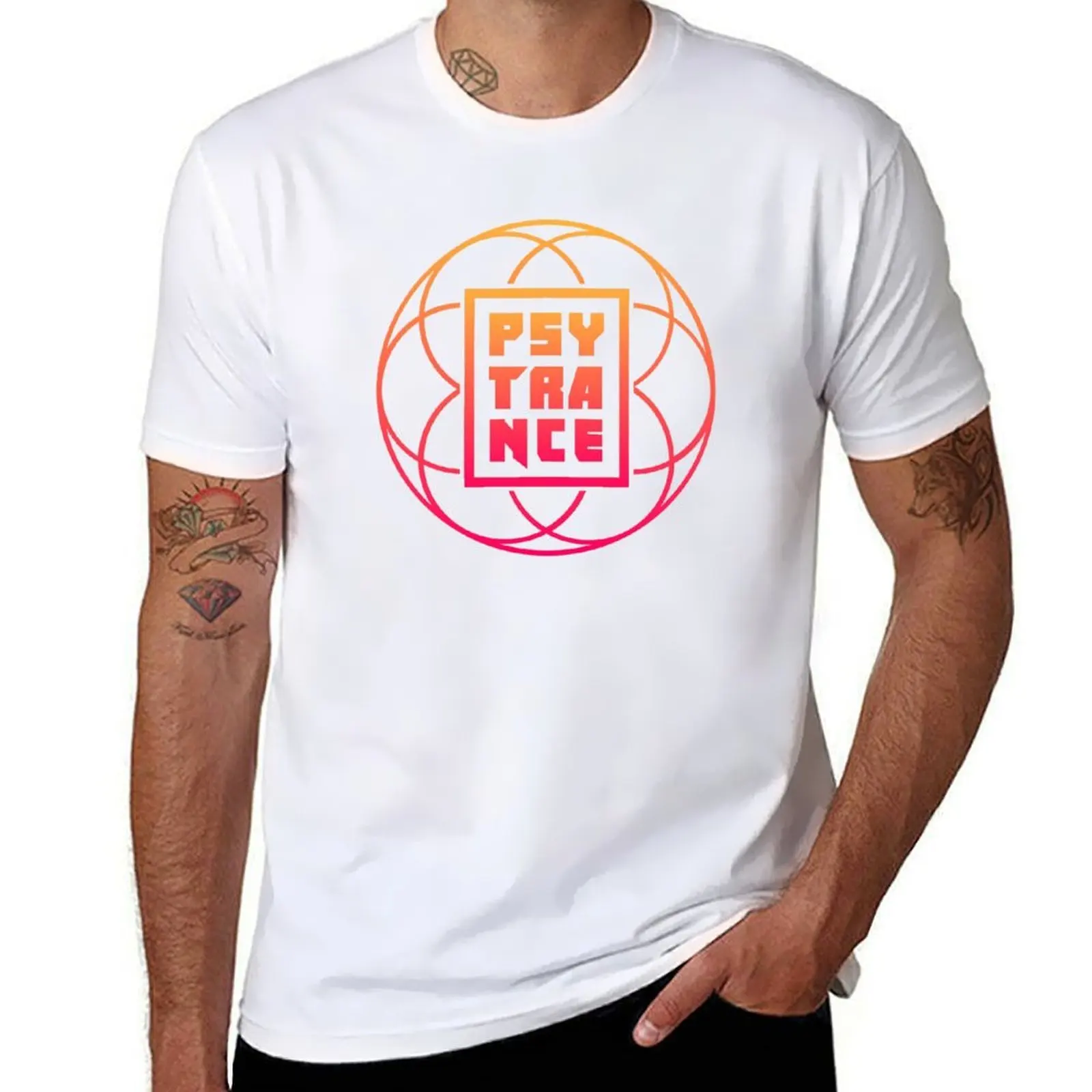 Psytrance - Electronic Music Trance Raver EDM T-Shirt t shirt man luxury man t shirt graphic T-Shirt