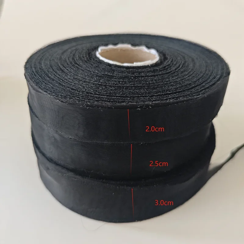 

PU Gauze Stripe for Making Tape in Hair Extensions Black Skin Mesh Adhesive Hair Adhesive
