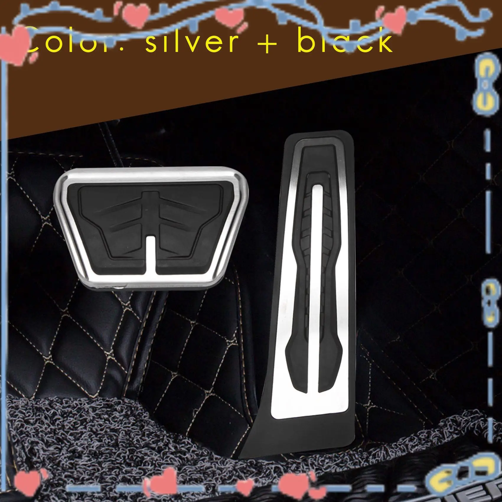 

Gas Brake Pedal Cover Set For Bmw X3 X4 X5 X6 2 3 4 5 6 7 Series G20 F30 G30 G11 G01 G02 G05 F15 F16 F22 F25