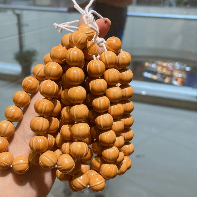 

Monkey Iron Olive Core Braided Bracelet Necklace Buddha Hand String Accessories Spacer Beads