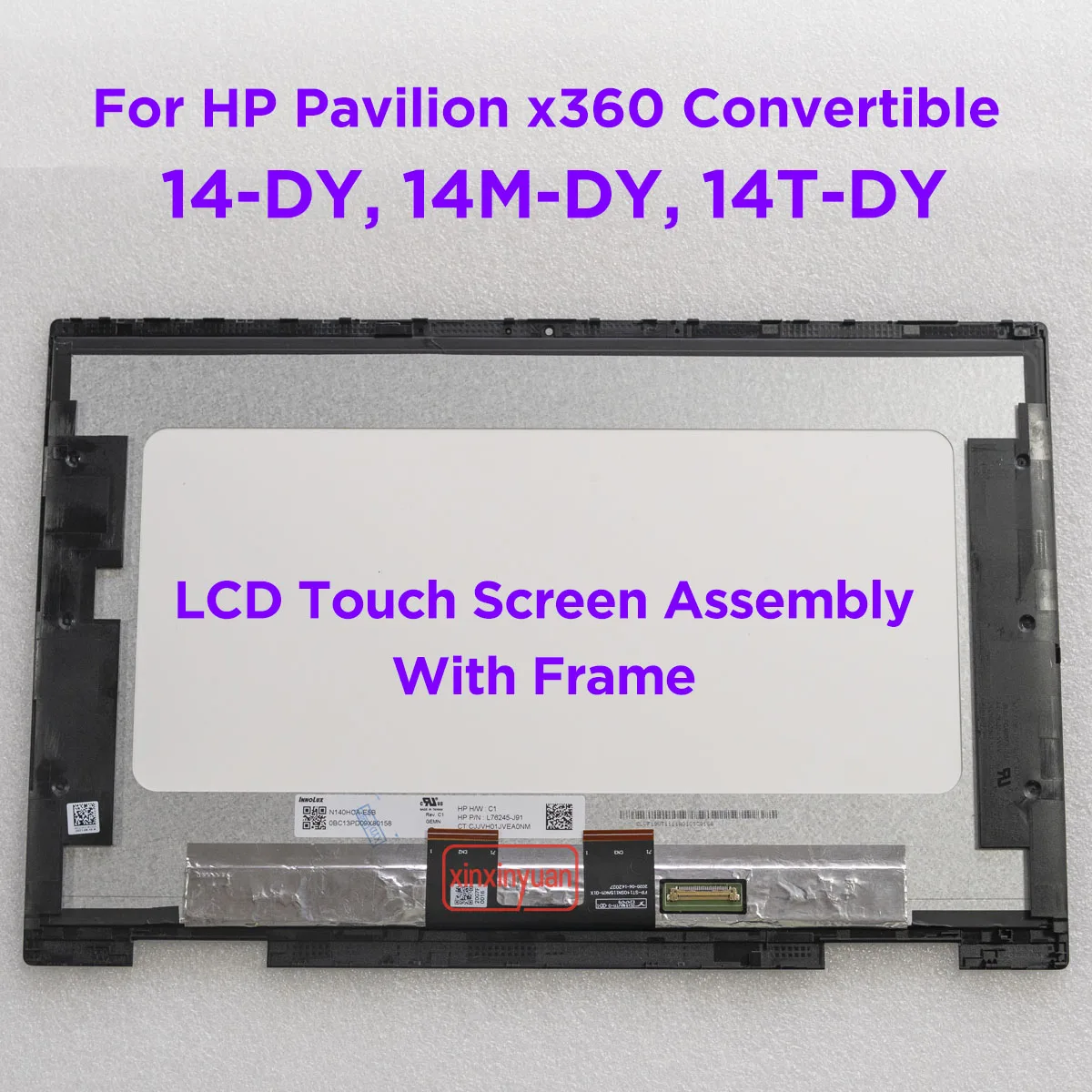 14.0 LCD Touch Screen Digitizer Assembly For HP Pavilion x360 Convertible 14-DY 14T-DY000 14M-DY1023DX 14-dy0503la 14-dy1028TU