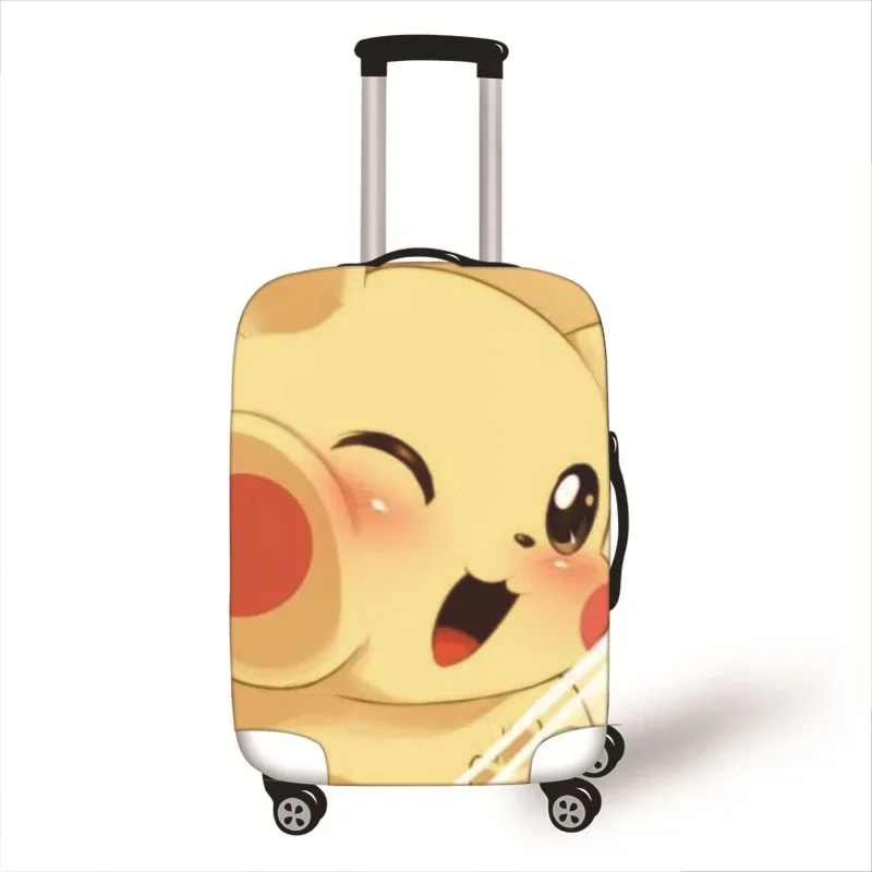 Pokemon Pikachu Protective Cover Cartoon Anime 18-32 Inch Thick Elastic Trolley Case Travel Luggage Dust Cover Accessories Gifts