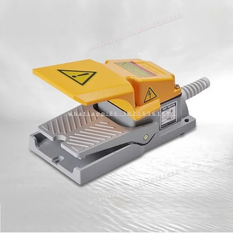 GOOD2026 HRF-HD3N Aluminum Alloy Housing 15A Top Protective Foot Switch