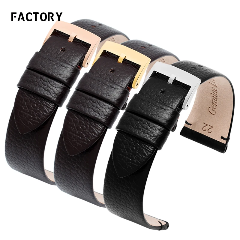 Watchband for Armani Black Warrior Watch Ar60028 Ar11143 Ar11011 Genuine Leather Watch Strap Accessories 22mm